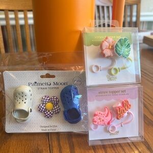 Palmetto Moon & The Darling Effect Straw Toppers will fit 40oz Tumbler Straws.